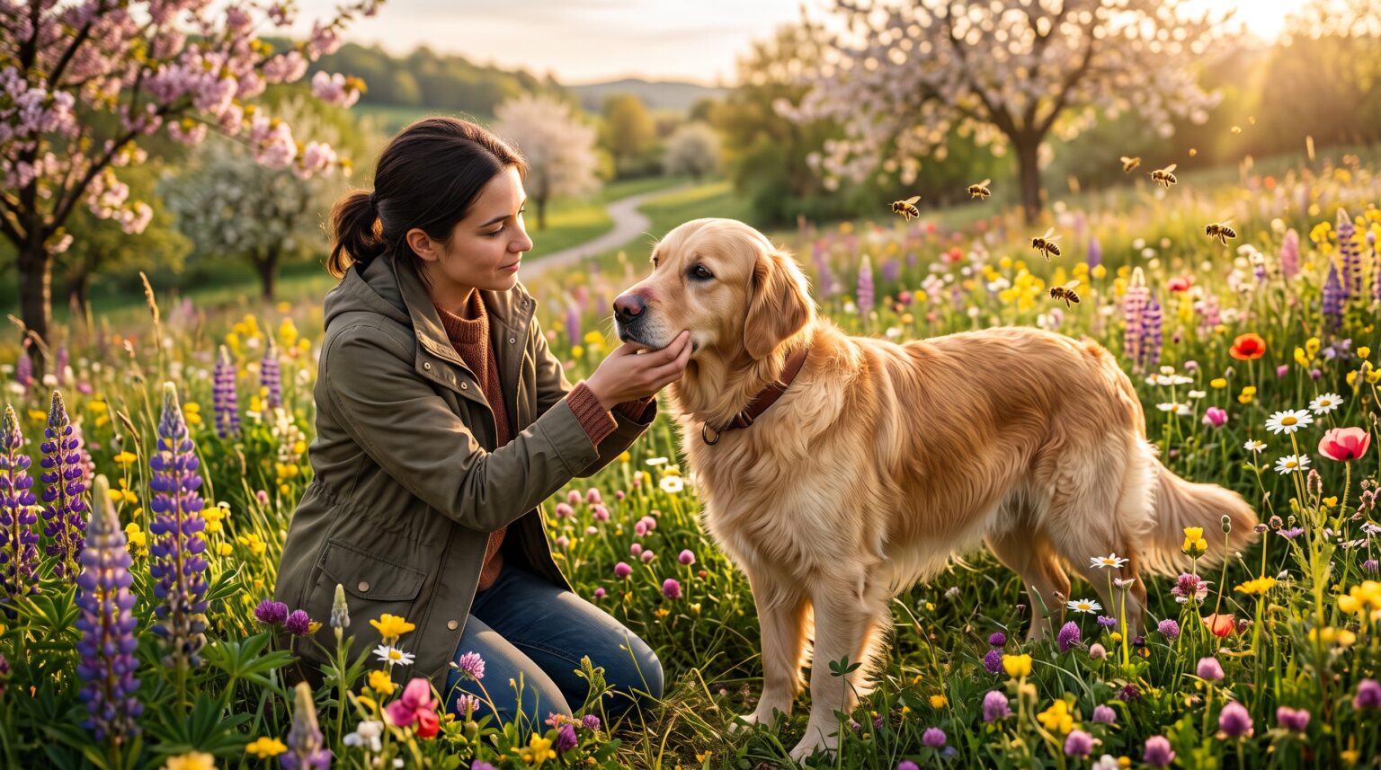 Dog Bee Sting Treatment: Signs, Symptoms, First Aid, and Home Care Guide dog stung by bee